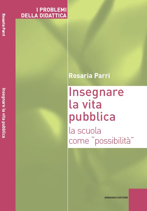 Book Cover: Insegnare la vita pubblica